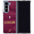 NBA Cleveland Cavaliers Jersey Galaxy Z Fold5 5G Clear Case